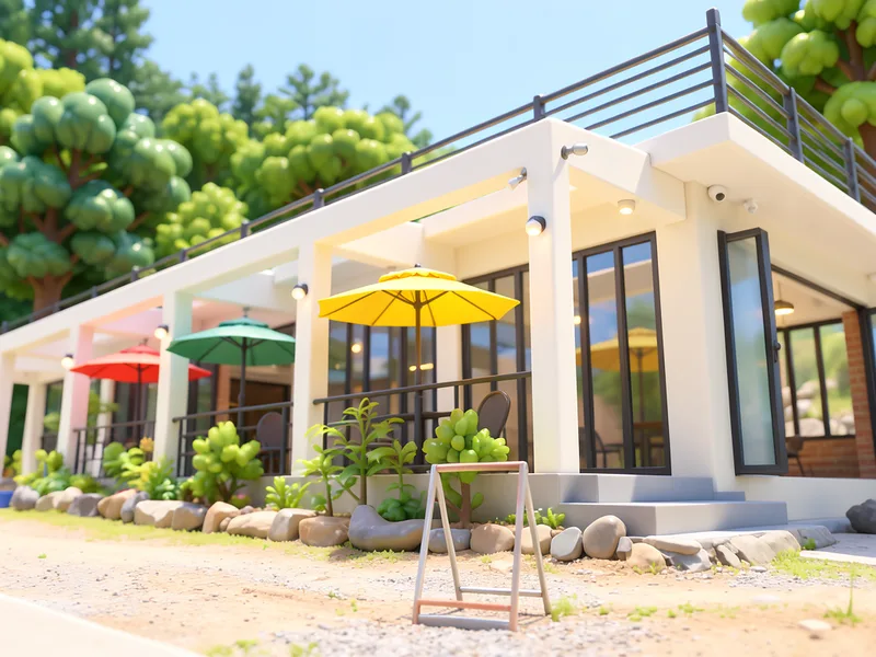산청군중산관광지숲체험시설 사진