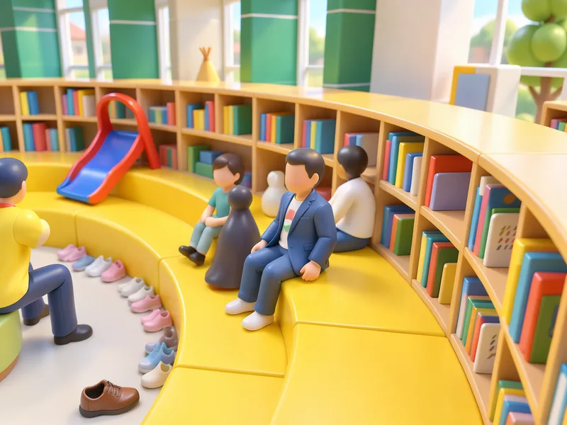 논산어린이청소년도서관 사진