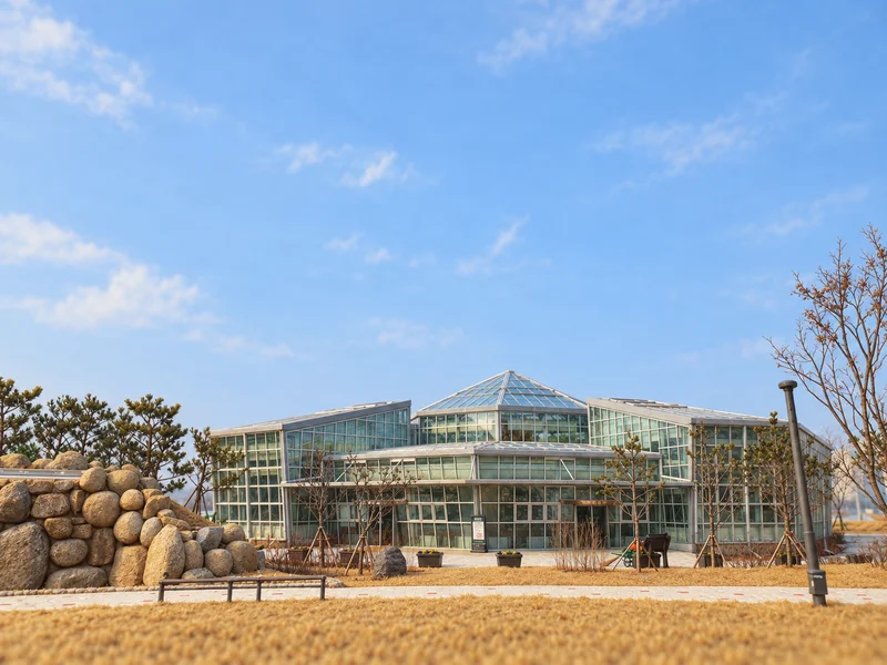유기농산업복합서비스지원단지 열대식물원 사진
