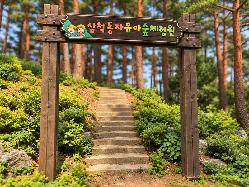 삼척동자 유아숲체험원 사진