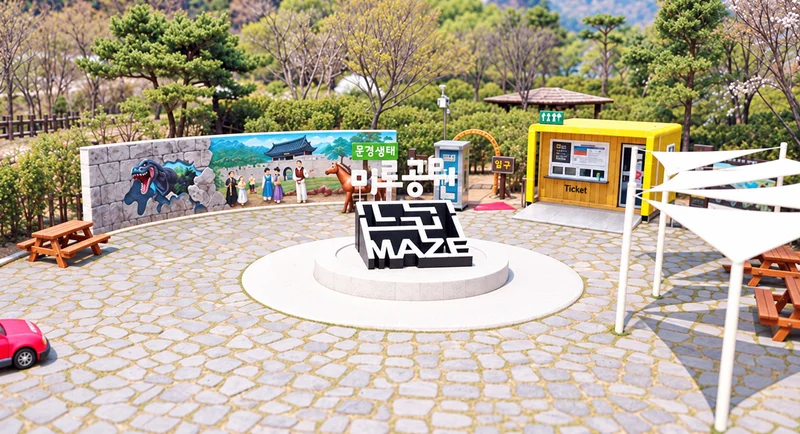 문경생태미로공원 사진