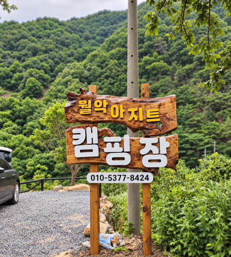 월악아지트캠핑장 사진