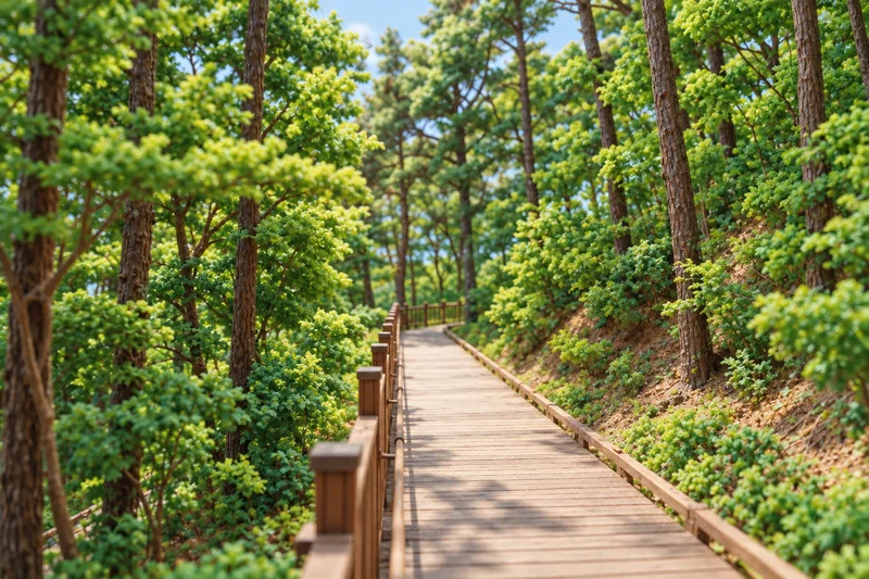 태조산 산림레포츠 사진