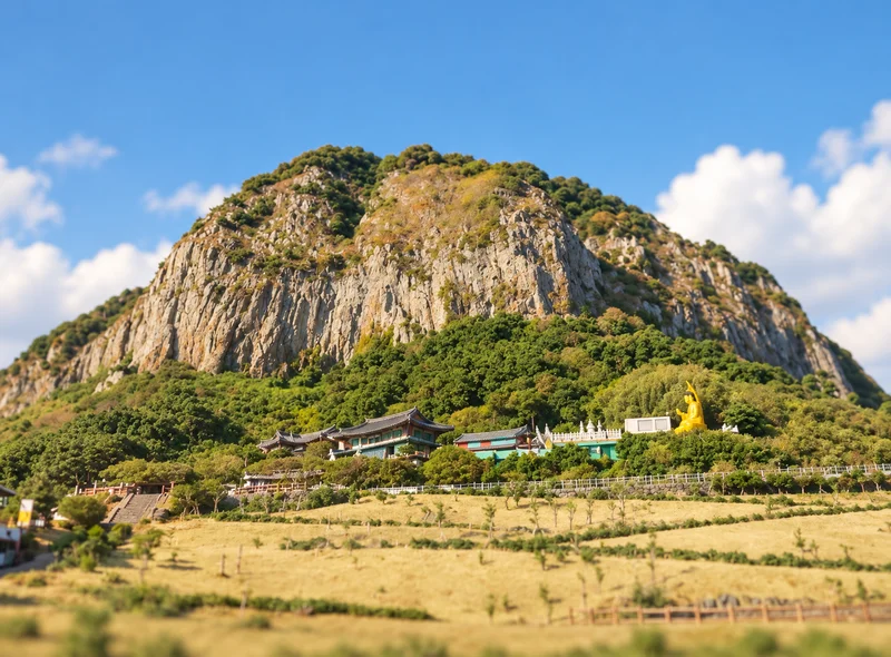 산방산 승마체험 사진