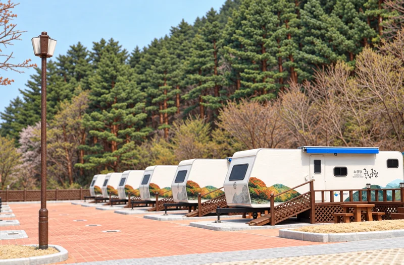 소금강자동차야영장 사진
