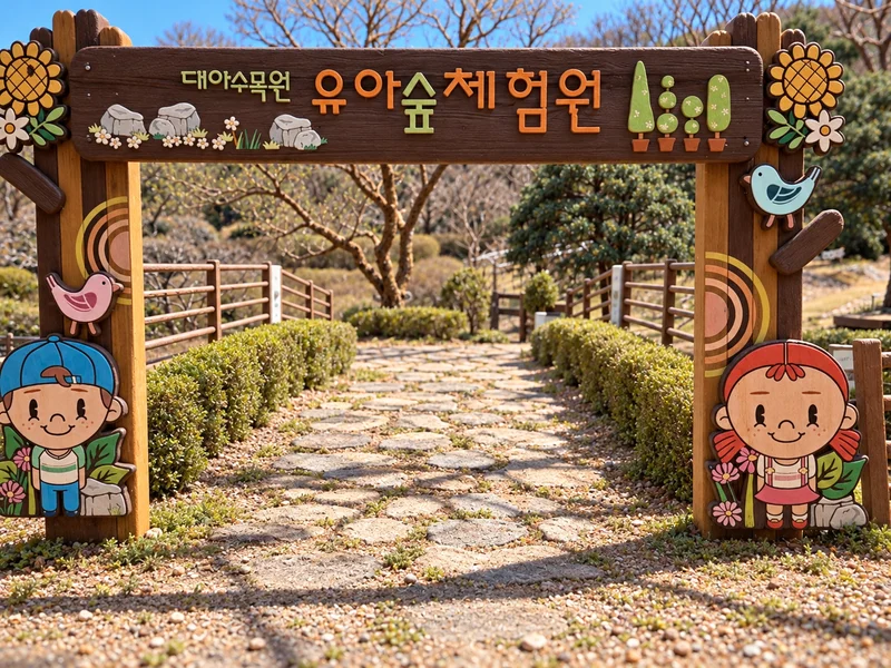 대아수목원 유아숲체험원 사진