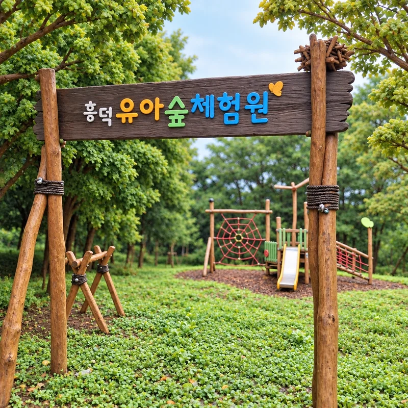 흥덕 유아숲체험원 사진