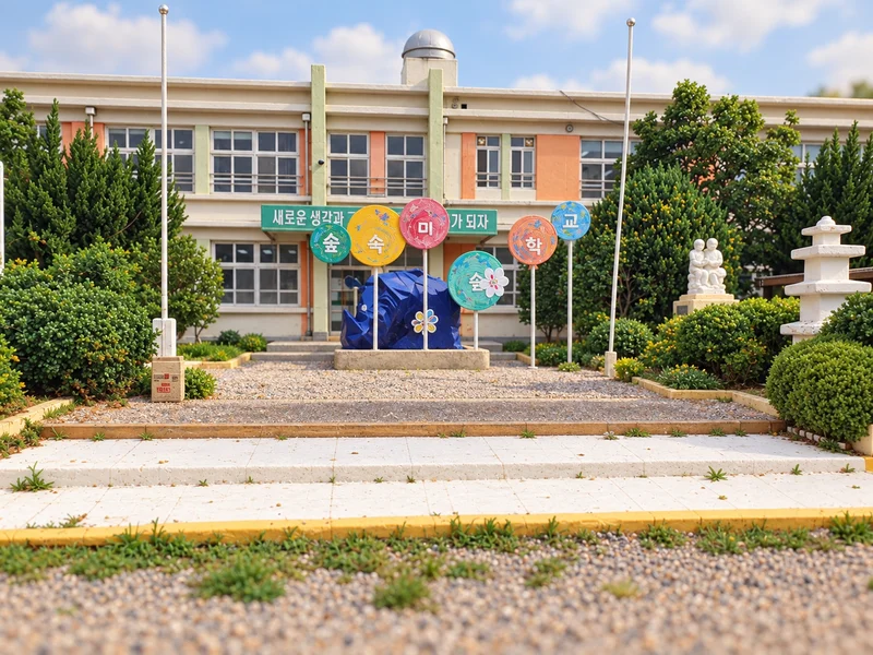 숲속미술학교 사진