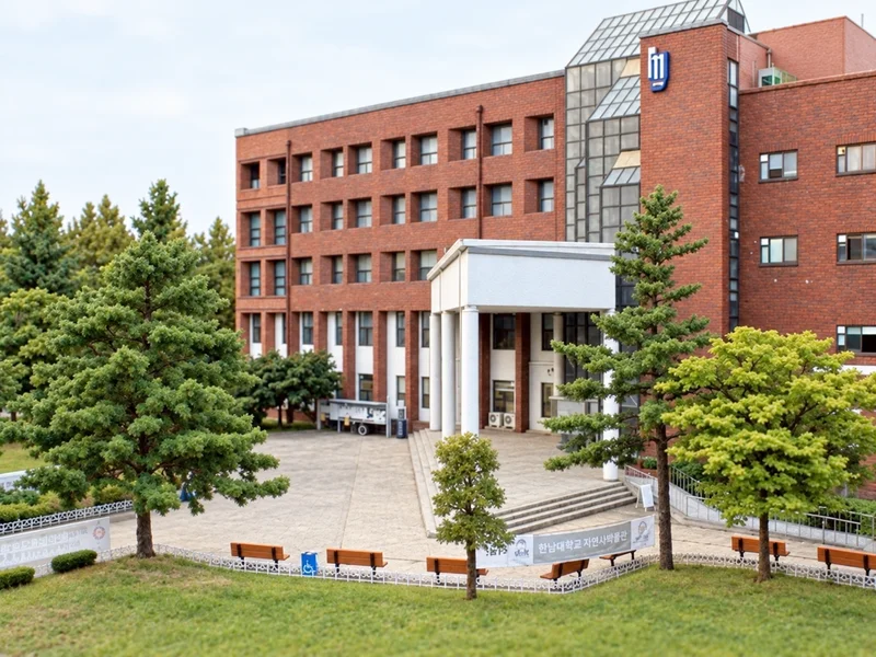 한남대학교 자연사박물관 사진