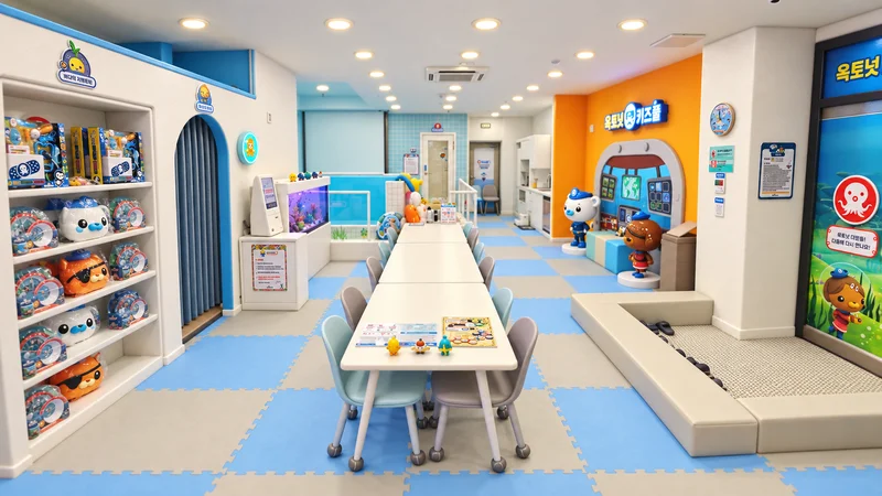 옥토넛키즈풀 인천청라점 사진