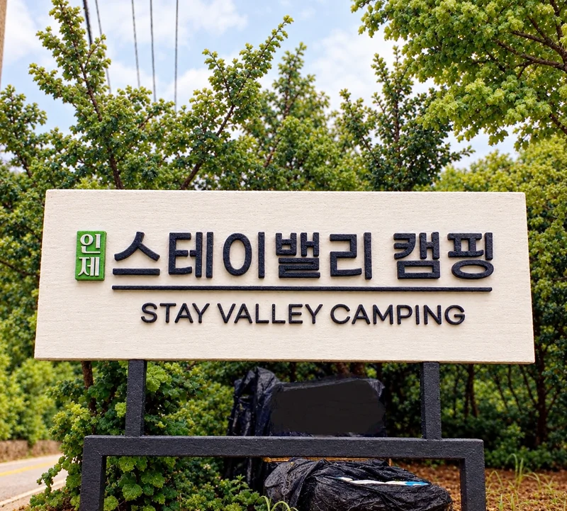 인제 스테이밸리 캠핑 사진