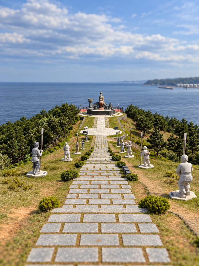 수로부인 헌화공원 사진