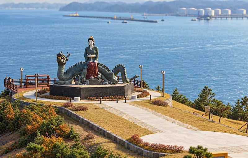 수로부인 헌화공원 사진