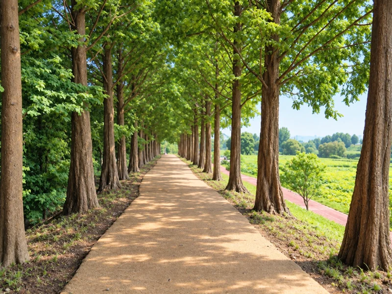 정안천생태공원 사진