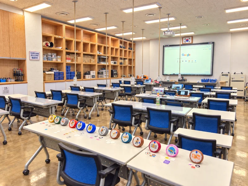 경상북도교육청 메이커교육관 맹글마루 사진