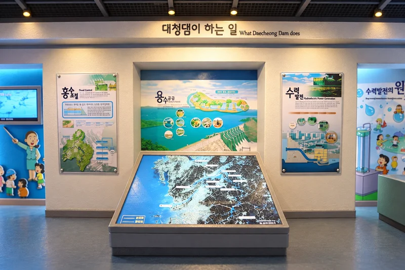 대청댐물문화관 사진