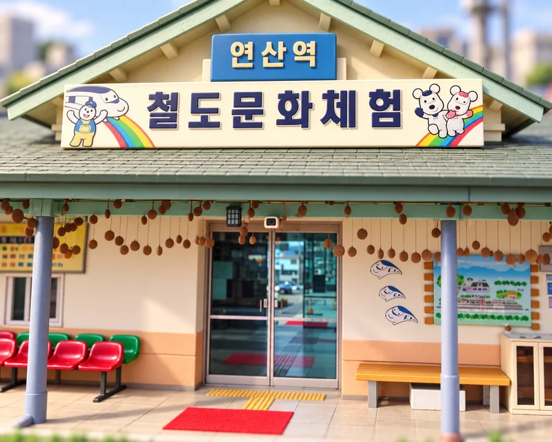 연산역 철도문화체험관 사진