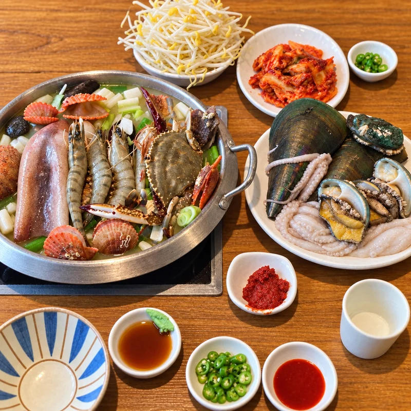 곰아줌 칼국수 사진