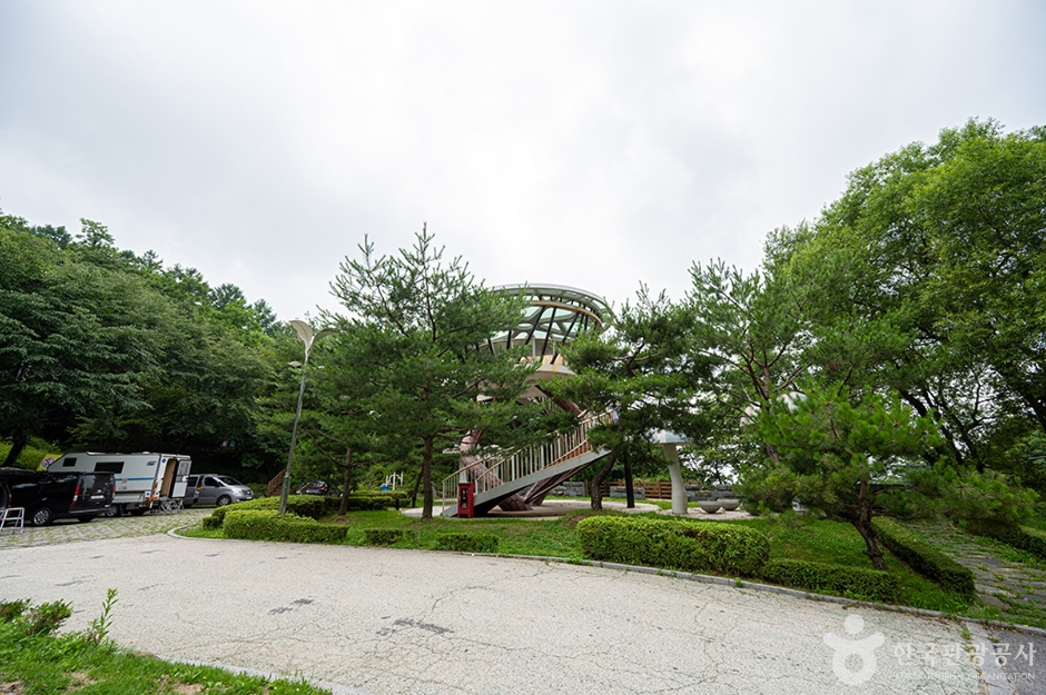수원산 정상 전망대 사진