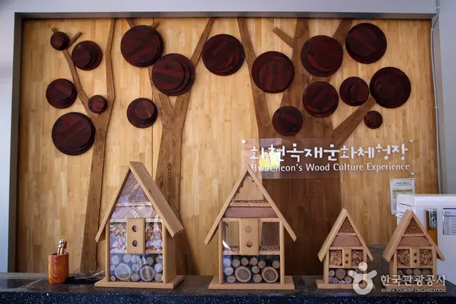 화천 목재문화체험장 사진