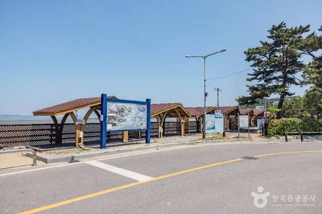 장경리해수욕장 사진