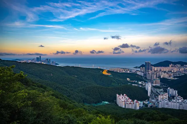 황령산 전망대 사진