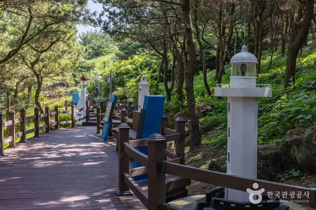 우도 등대 사진