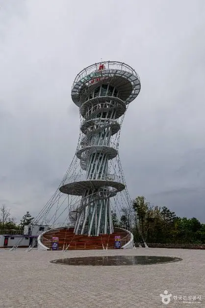한탄강 횃불전망대 사진