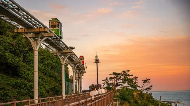 해운대블루라인파크 사진