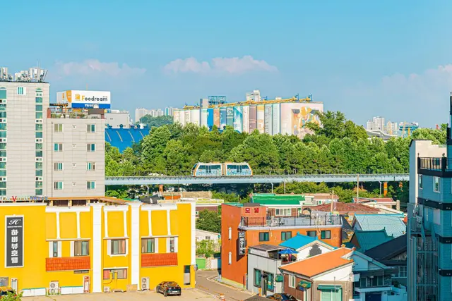 월미바다열차 사진