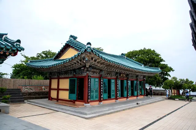 간월암 사진
