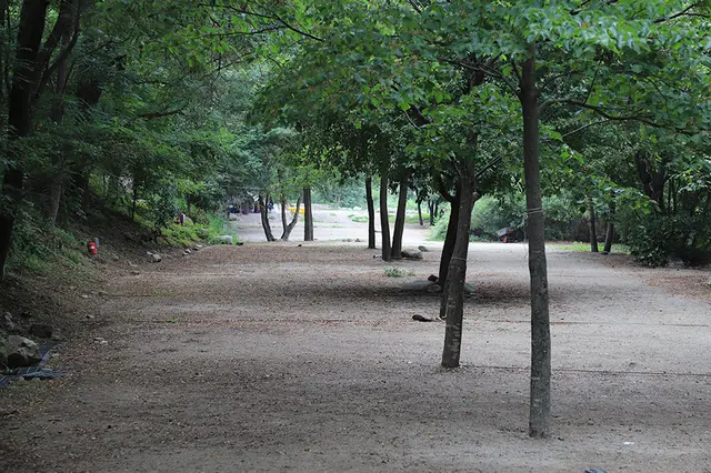 용대리폭포가있는캠핑장 사진