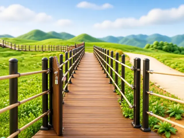 서산한우목장 웰빙산책로 사진