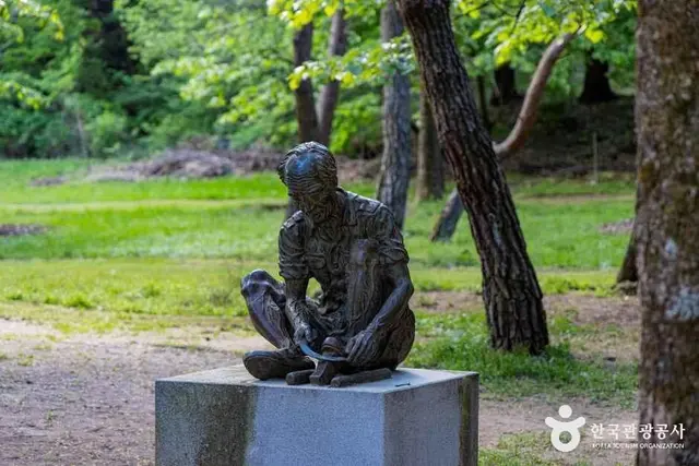 속리산조각공원 사진