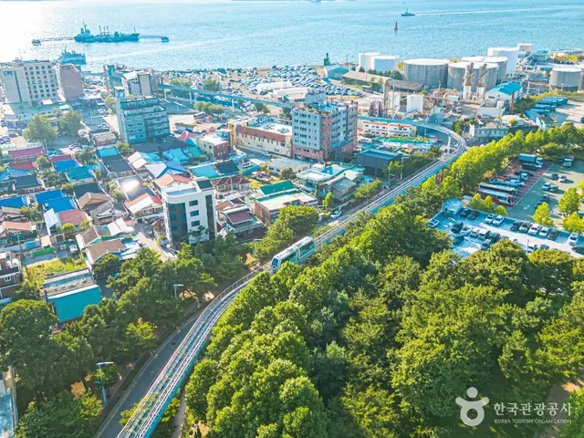 월미바다열차 사진