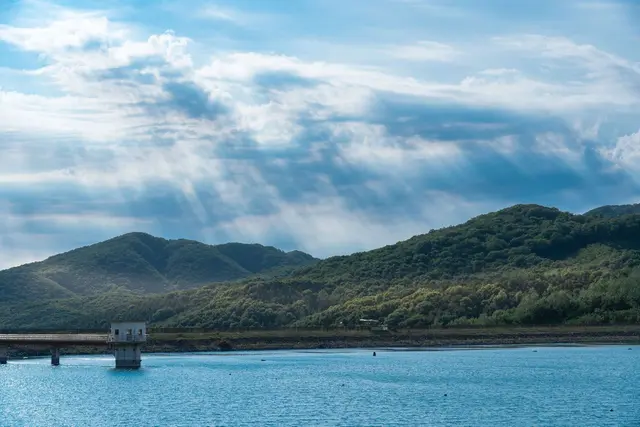 마장호수 출렁다리 사진