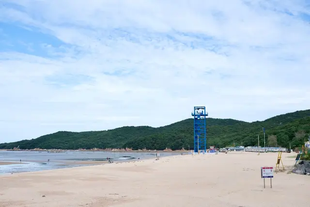 하나개해수욕장 사진
