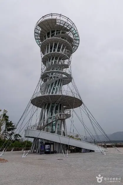 한탄강 횃불전망대 사진