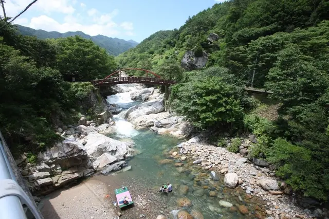 중산리계곡 사진