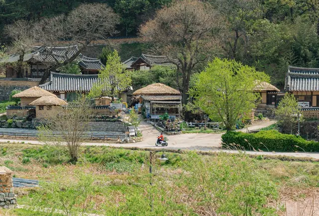 양동마을 사진