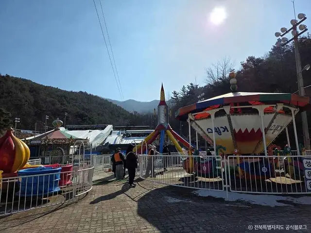 모악랜드눈썰매장 사진