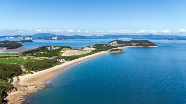 원산도해수욕장 사진