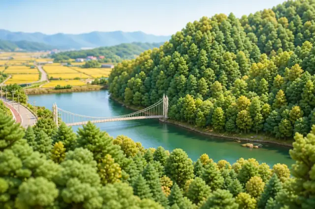 옥순봉생태공원 사진