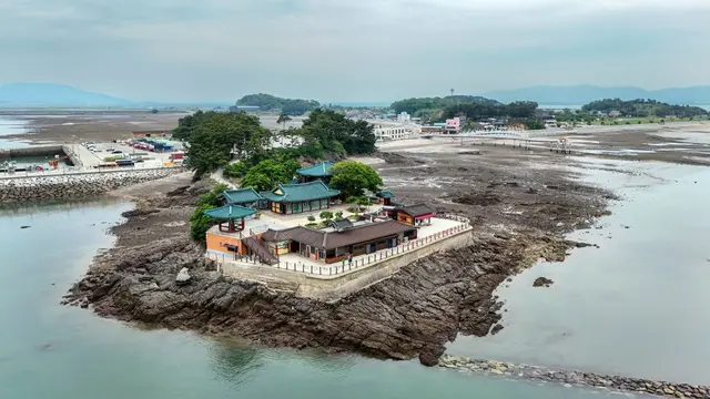 간월암 사진