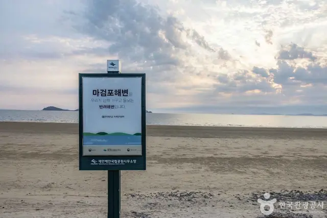 마검포해수욕장 사진