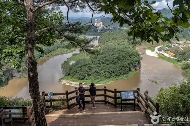 한반도지형전망대 사진