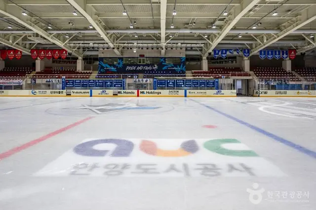 안양도시공사 빙상장 사진