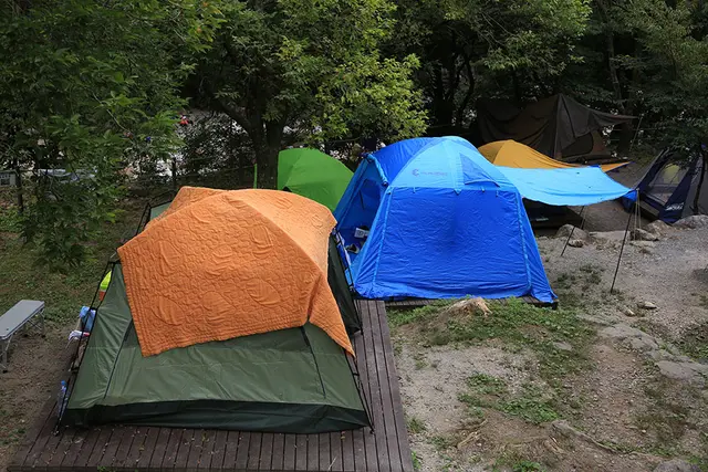 지리산백무동야영장 사진
