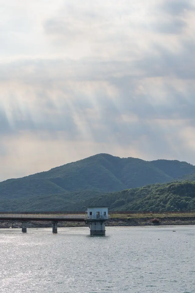 마장호수 출렁다리 사진