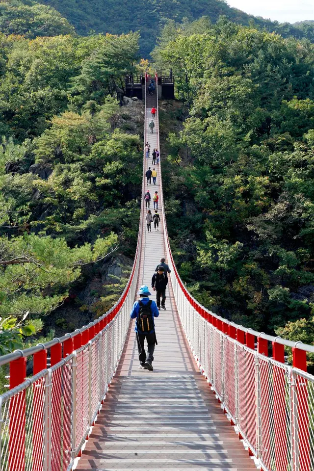 감악산 출렁다리 사진